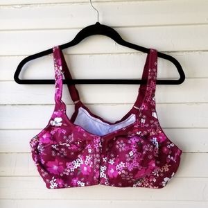 Woman Within Full Coverage Cotton Frnt Closure 42B